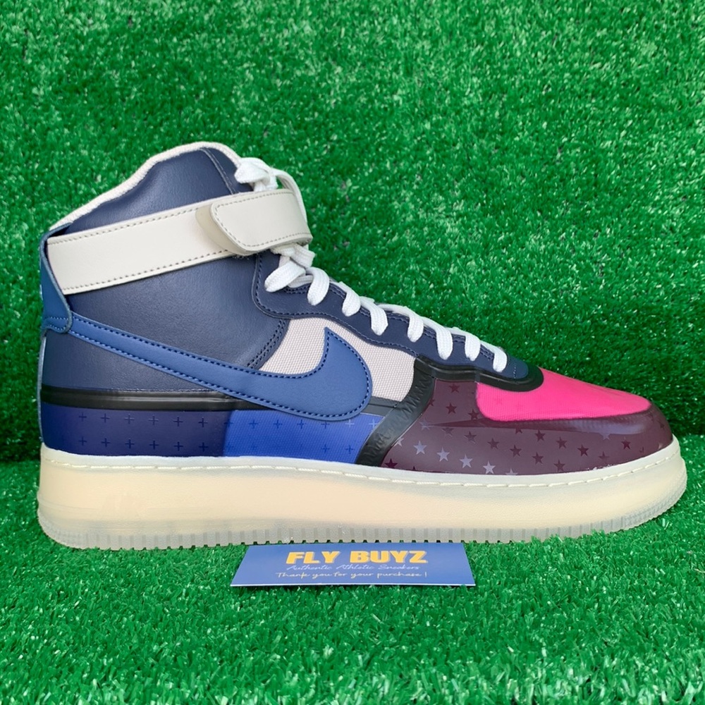 NIKE AIR FORCE 1 HIGH 0’7 Thunder Blue / Mystic Navy/ Pink Dv1015-437